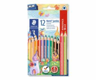 Staedtler Buntstift Noris jumbo 10+2