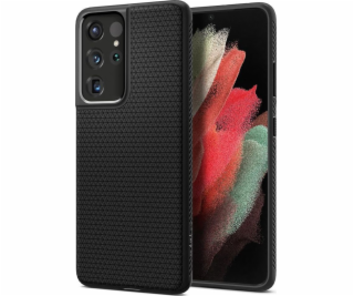 Spigen Liquid Air Galaxy S21 Ultra matná čierna