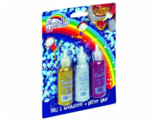 Fiorello Glitter lepidlo 3 farby x 20ml (180670)