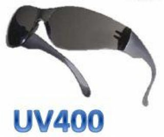 Okuliare Delta Plus BRAVA čierne UV400 (BRAV2FU)