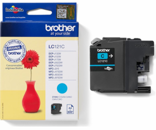 Atrament Brother Cyan ink LC121C