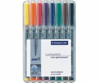 Staedtler STAEDTLER Folienstift Lumocolor B nonperm 8St