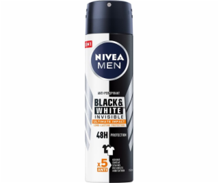 Nivea Nivea Men dezodorant BLACK & WHITE INVISIBLE Ultima...