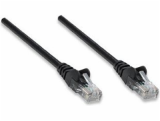 Patchcord Intellinet Network Solutions, Cat5e, UTP, 10m, čierny, 5 kusov (345378-5P)