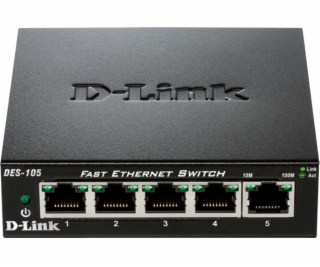 Prepínač D-Link DES-105/E