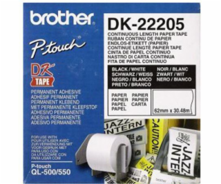 Brother DK-22205 (čierna na bielom)