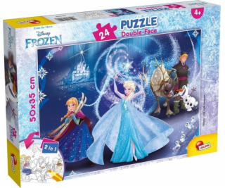 Lisciani obojstranné puzzle Plus 24 Frozen 2