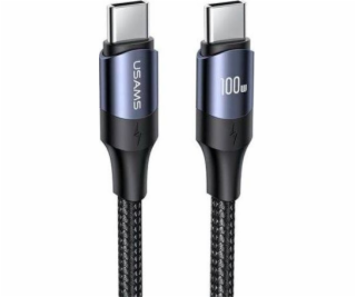 Usams USB-C – USB-C USB kábel 3 m čierny (6958444973357)