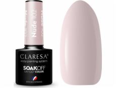 Claresa Claresa Soak Off UV/LED Nude hybridný lak 102 5g