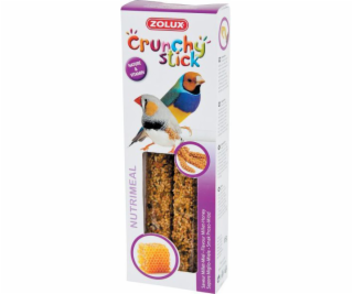 Zolux Crunchy Stick exotické vtáctvo proso/med 85g