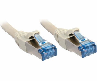 Lindy RJ-45/RJ-45 kat.6a S/FTP Sivá 3m (47135)