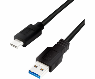 LogiLink USB-A USB kábel – 1,5 m čierny (CU0169)