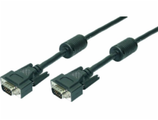 LogiLink D-Sub (VGA) - D-Sub (VGA) kábel 1,8 m čierny (CV0001)