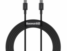 Baseus USB-C - USB-C USB kábel 2 m čierny (BSU2850BLK)