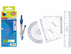 Starpak Metal kompasy + geometrická sada puzdro STK-1019 (262681)