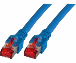 EFB Patchcord, Cat.6, S/FTP, PIMF, 1,5m, modrý (K5513.1,5)