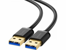 Ugreen USB-A - USB-A kábel USB 2 m čierny (10371)