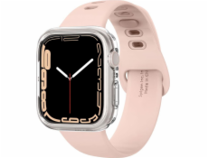 Puzdro Spigen Apple Watch z tekutých kryštálov Spigen 4/5/6/7/SE 40/41 mm Crystal Clear