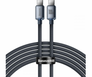 Baseus USB-C - USB-C USB kábel 2 m čierny (baseus_2022011...