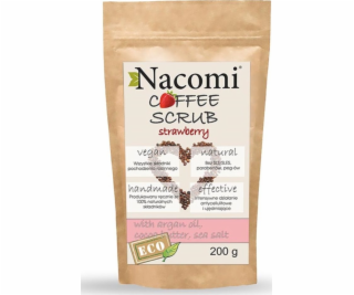 Nacomi NACOMI_Coffee Scrub kávový scrub Jahoda 200g