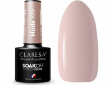 Claresa Soak Off UV/LED Nude hybridný lak 109 5g