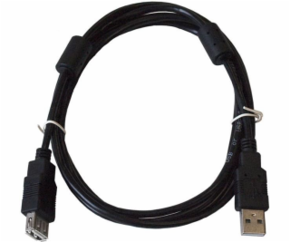 USB kábel USB-A – USB-A 1 m čierny (KABUSB_AA_2M_ALOEM110)