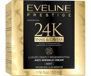 Eveline EVELINE 24K NOČNÝ KRÉM Snail & Caviar