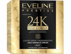 Eveline EVELINE 24K NOČNÝ KRÉM Snail & Caviar