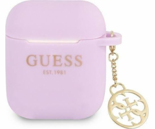 Guess Charm Collection 4g ochranné puzdro pre AirPods fia...