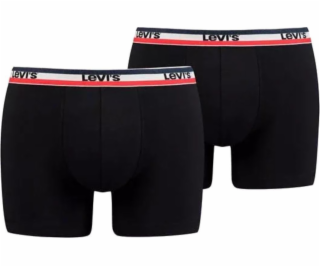 Levi's Levi's Boxer 2 páry nohavičiek 37149-0204 Black S