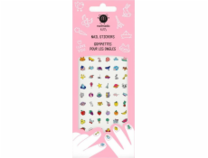 Nailmatic NAILMATIC_Kids Nail Stickers samolepky na nechty pre deti Happy Nails