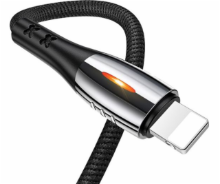 Usams USB-A – Lightning kábel 1,2 m čierny (63820-uniw)