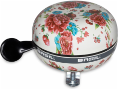 Bazalka zvonček na bicykel BIG BELL BLOOM 80 mm Gardenia biela (BAS-50392)