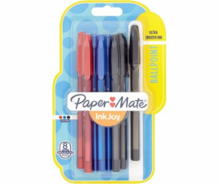 Paper Mate PAPER MATE Kugelschreiber InkJoy 100 Kappe 8St...