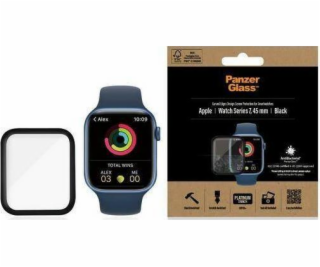 PanzerGlass PanzerGlass Curved Apple Watch 7 45mm Antibak...