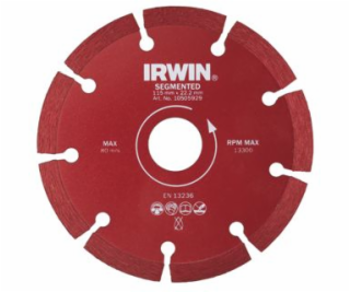 Irwin Segmentový diamantový kotúč 115x22,2mm 10505929