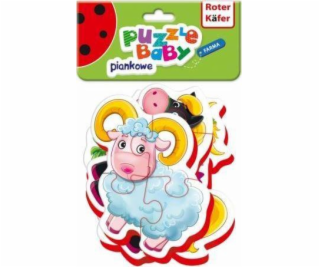 Roter Kafer Baby penové puzzle Farma RK6010-03