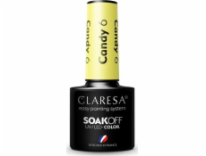 Claresa Claresa Soak Off UV/LED Candy hybridný lak 6 5g