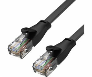 Unitek RJ45 - RJ45, Cat.6, 0,5 m, čierna (C1808GBK)