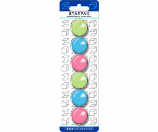 Starpak Magnet Colorful Pastel 30mm Balenie po 6 (24/144 ...