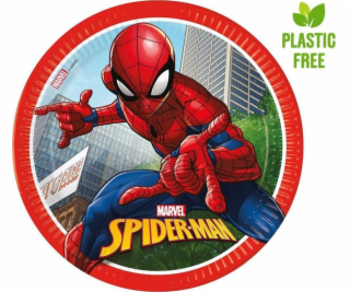 GoDan Spiderman papierové taniere 23cm 8 ks