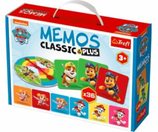 Trefl Memo Classic & Plus Paw Patrol TREFL