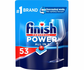 Dokončiť FINISH Power All-in-1 tablety 53 čerstvých