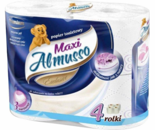 Almusso Maxi toaletný papier 3 vrstvový 4 ks.