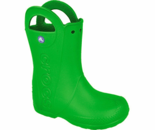 Detské čižmy Crocs Handle It Kids tmavo zelené - (12803) ...