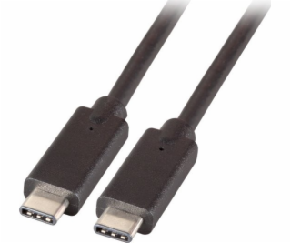 EFB USB kábel USB-C – USB-C 0,5 m čierny (K5283-5ASW.0.5)