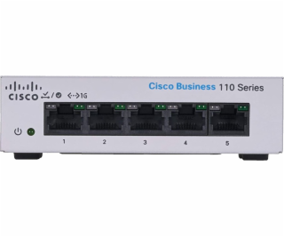 Prepínač Cisco CBS110-5T-D-EU