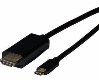 EFB USB-C - HDMI kábel 2 m čierny (EBUSBC-HDMI-4K60K.2)