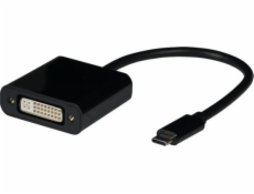 Adaptér USB EFB Adaptérový kábel EFB USB3.2, Typ-C DVI-D, Typ-C Stecker-DVI-D, 0,15