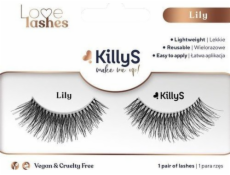 KILLYS_Make Me Up! Umelé riasy Love Lashes na prúžku, 1 pár Lily